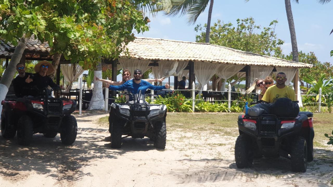 Pousada O Forte Mangue Seco  Bagian luar foto