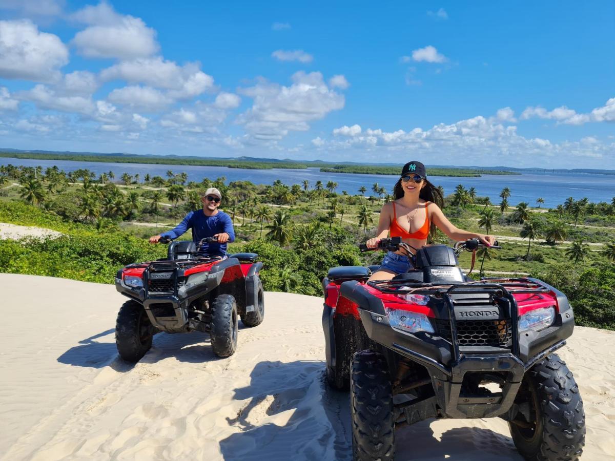 Pousada O Forte Mangue Seco  Bagian luar foto