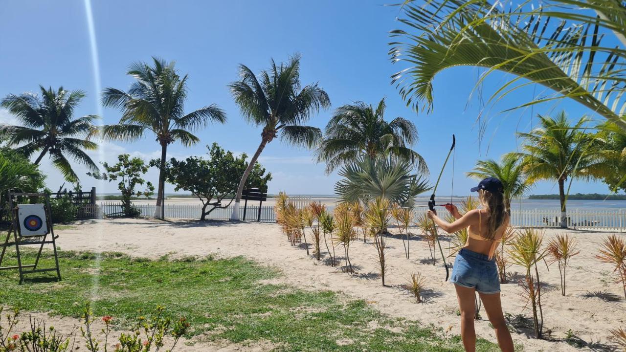 Pousada O Forte Mangue Seco  Bagian luar foto