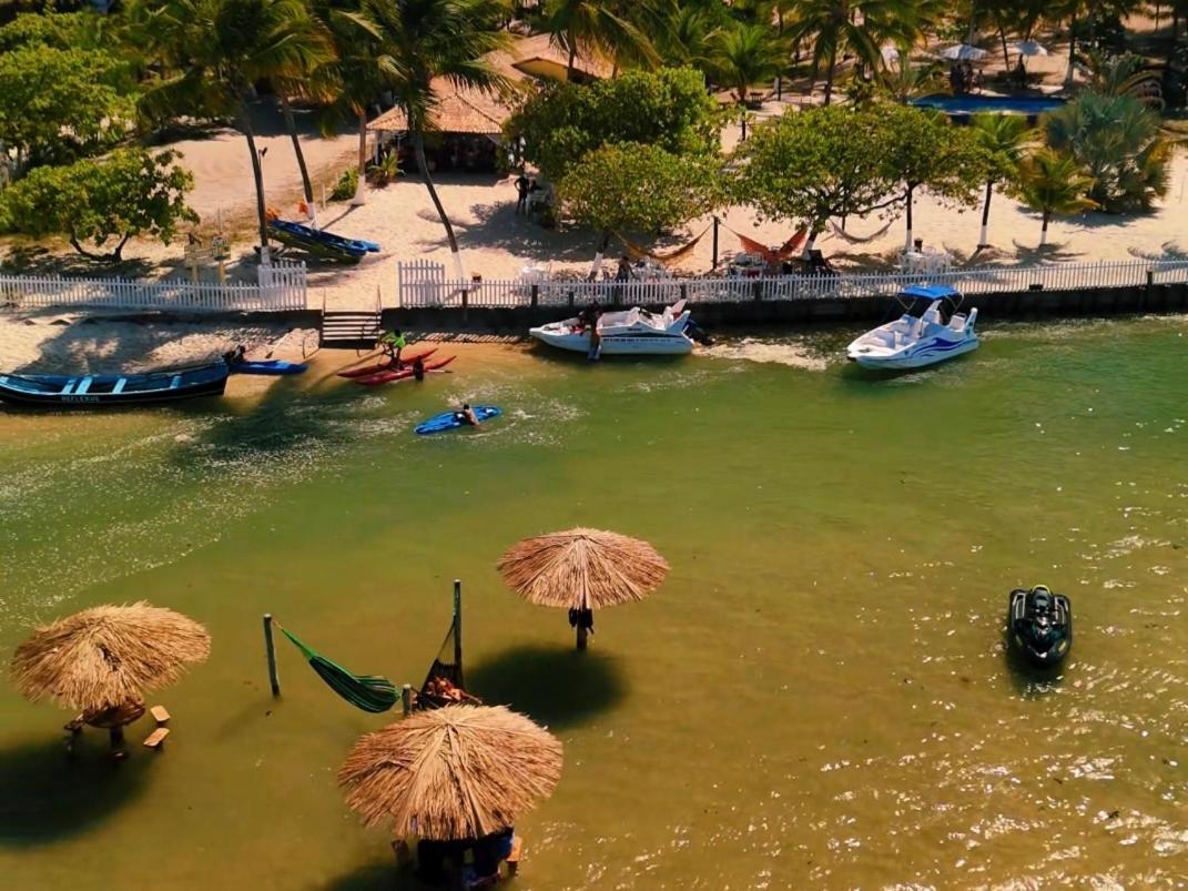 Pousada O Forte Mangue Seco  Bagian luar foto